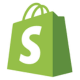 Shopify logo for e-commerce monitoring compatibility